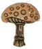 Dress It Up Color Me - gold mushroom